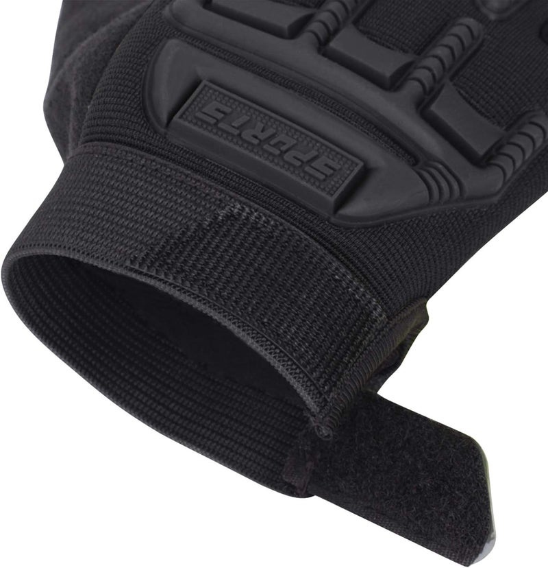 GREUS Kids Half Finger Cycling Gloves - Breathable Non Slip Bike Riding Gloves with UV Protection for Boys & Girls Aged 6-10 - Image 4